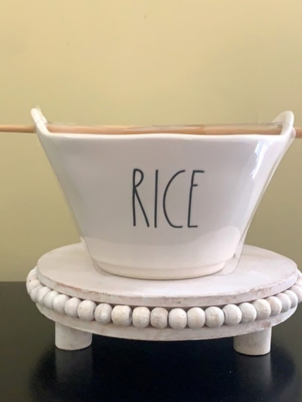 NWT Rae Dunn RICE Bowl - Picture 1 of 5